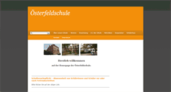 Desktop Screenshot of oesterfeldschule.de